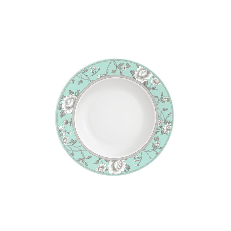 Jogo de Pratos Helen em Porcelana Decorada 12 Peças